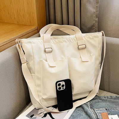 Bolsa de Lona Grande para Mujer - Capacidad Amplia - Image 8