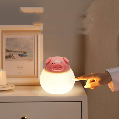 Lámpara de Mesita Infantil Diseño Cerdo - Luz LED Suave para Dormitorio - Image 3