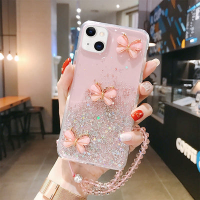 Funda para Teléfono con Mariposa Brillo Epoxi Suave - Image 15