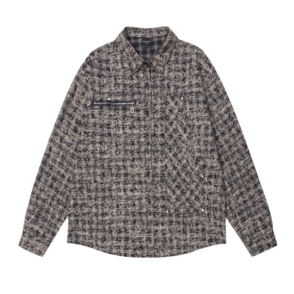 Camisa Abrigo Unisex Cuadros Maychao con Diseño Exclusivo - Image 3