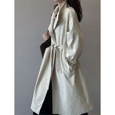 Gabardina de Transición para Mujer - Elegancia Sofisticada en Otoño - Image 4