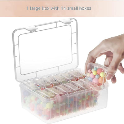 Juego de Cajas de Joyería Transparentes con Tapa Abatible - Image 19