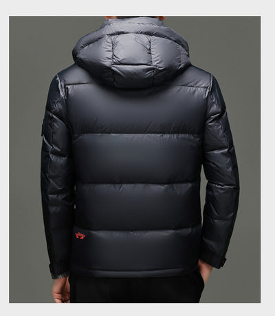 Chaqueta Casual Resistente al Viento y Frío con Capucha Desmontable - Image 10