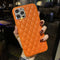 Funda de Cuero para Teléfono con Diseño Entrelazado