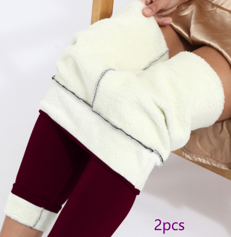 Leggins Talle Alto de Lana de Cordero con Elasticidad Premium - Image 46