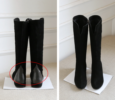Botas Altas de Cuero para Mujer con Tacón Grueso Reforzado - Image 14