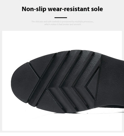 Zapatos Formales de Cuero con Aumento de Altura 10cm - Elegancia y Confianza - Image 11