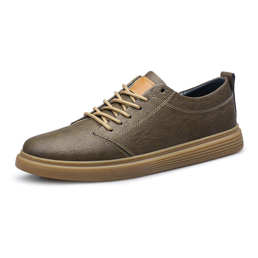 Tenis Casuales Hombre Cordones Punta Redonda Diseño Clásico - Image 6