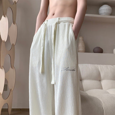 Pantalones Anchos Plisados Holgados - Image 3