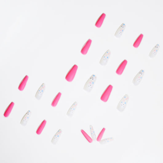Stickers de Uñas Caras Sonrientes entre Nubes - Diseño Adorable - Image 6