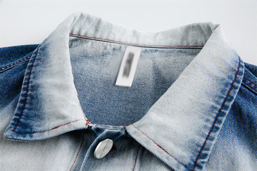 Chaqueta Denim Tie-Dye Degradado - Diseño Exclusivo Primavera Otoño - Image 18