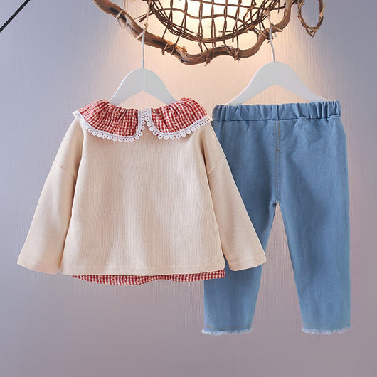 Conjunto de Tres Piezas Casual para Niñas - Image 5