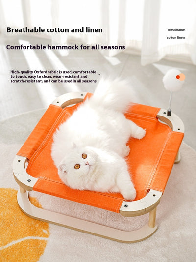 Hamaca Minimalista para Gatos Lavable y Duradera - Image 3