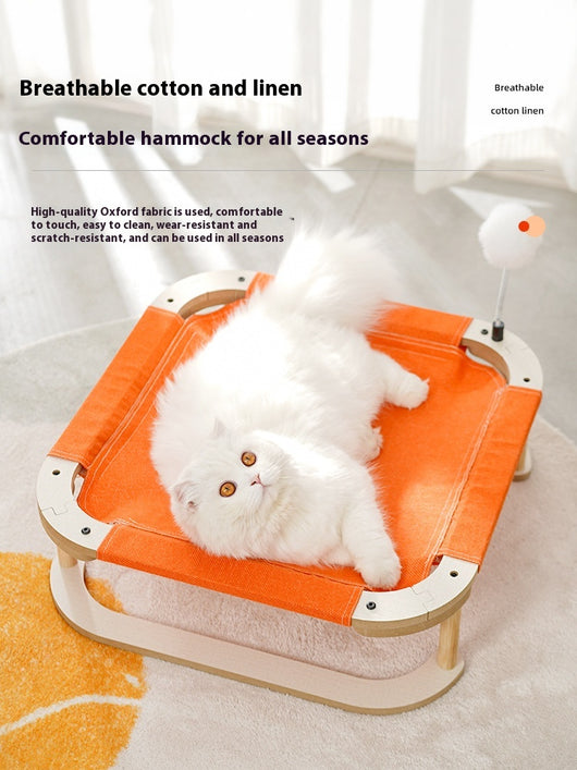 Hamaca Minimalista para Gatos Lavable y Duradera - Image 3