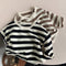 Playera Infantil a Rayas de Manga Larga