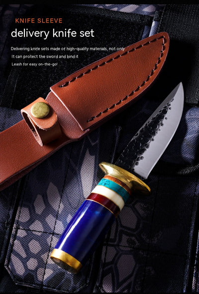 Cuchillo de Supervivencia Portátil para Aventuras al Aire Libre - Image 4