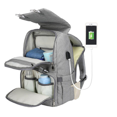 Mochila Maternal Multifuncional de Gran Capacidad Impermeable - Image 12