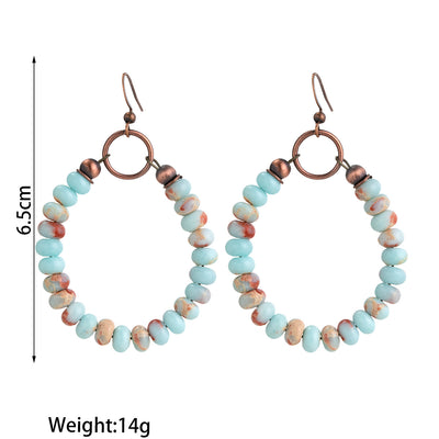 Aretes de Bronce con Tarjeta de Papel Kraft - Image 13