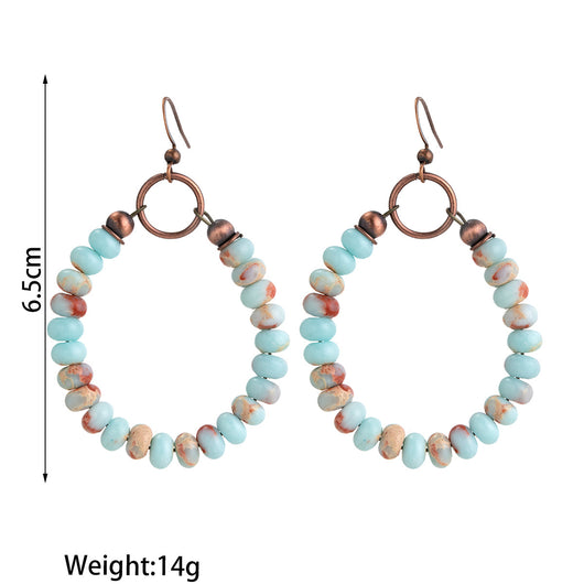 Aretes de Bronce con Tarjeta de Papel Kraft - Image 13