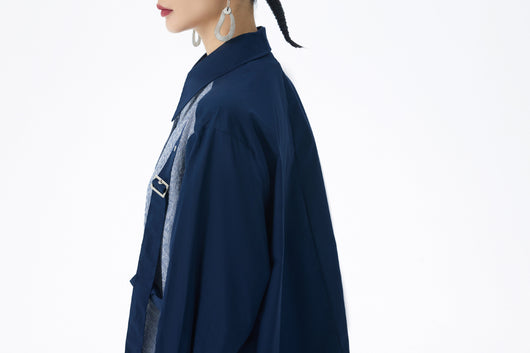 Blusa Sofisticada con Tirantes y Contraste de Colores para Mujer - Image 18