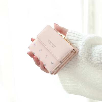Billetera Compacta para Monedas y Tarjetas con Diseño Estampado PU - Image 22