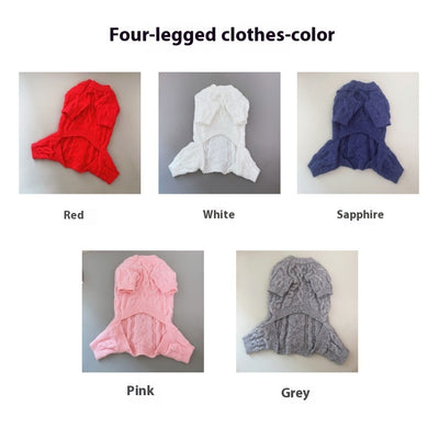 Suéter Tejido Cálido para Mascotas - Abrigo de Invierno y Otoño - Image 21