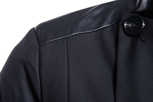 Blazer de Esmoquin Casual para Hombre - Estilo Occidental Moderno - Image 16