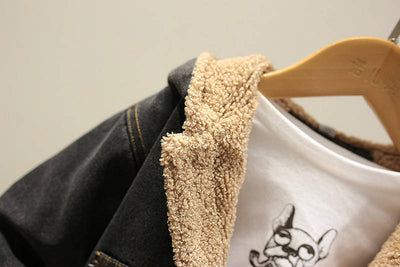 Chaqueta Denim Casual Acolchada para Niños - Image 16