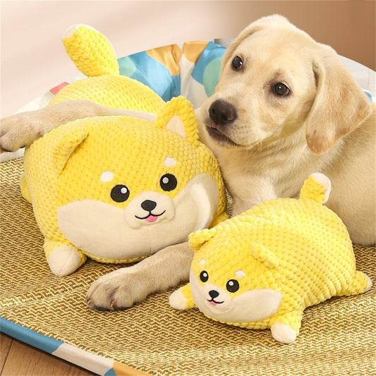 Juguete Peluche Calmante para Perros con Sonidos y Resistencia a Mordidas