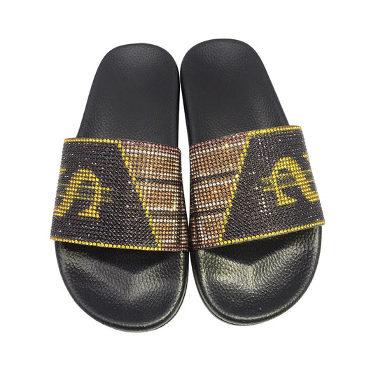 Sandalias Deslizantes de Moda para Mujer - Diseño Diamante con Bolsa Coordinada - Image 8