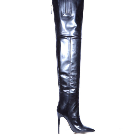 Botines Over-the-Knee con Tacón Stiletto y Cierre Trasero para Mujer Talla Grande - Image 11