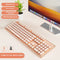 Teclado Bluetooth Milk Tea