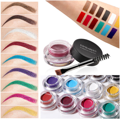 Crema Delineador Multiusos Impermeable 5 Colores - Cejas y Ojos