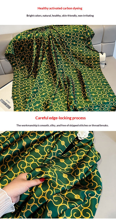 Chal Verde Versátil y Elegante - Image 10