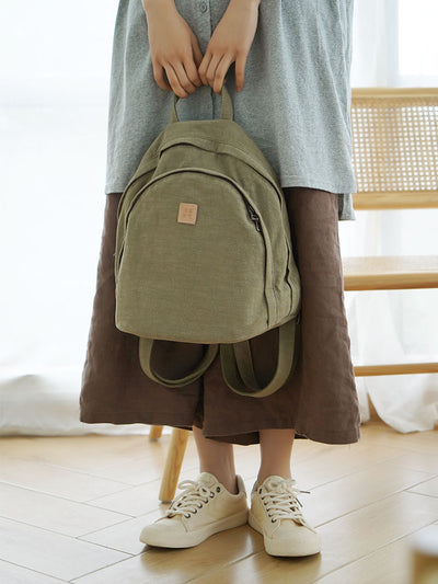 Mochila de Tela Minimalista para Estudiantes y Profesionales - Image 13