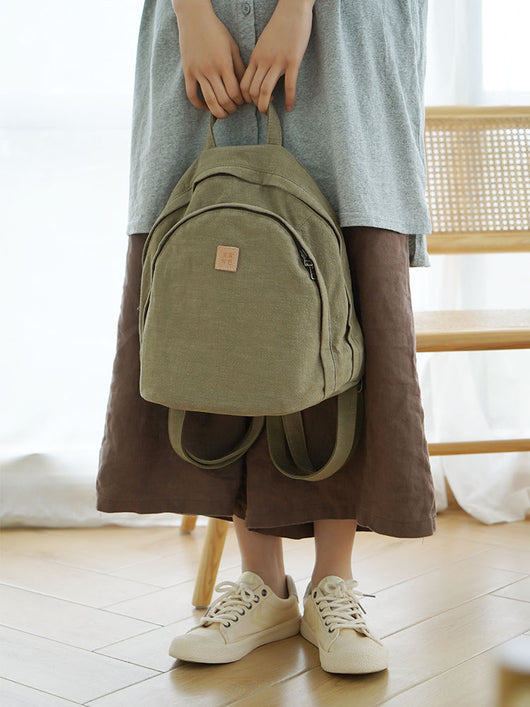 Mochila de Tela Minimalista para Estudiantes y Profesionales - Image 13