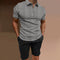 Conjunto Deportivo Estampado para Hombre - Playera y Shorts
