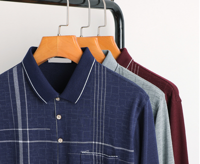 Camiseta Manga Larga Hombre Suelta Primavera Otoño - Image 3