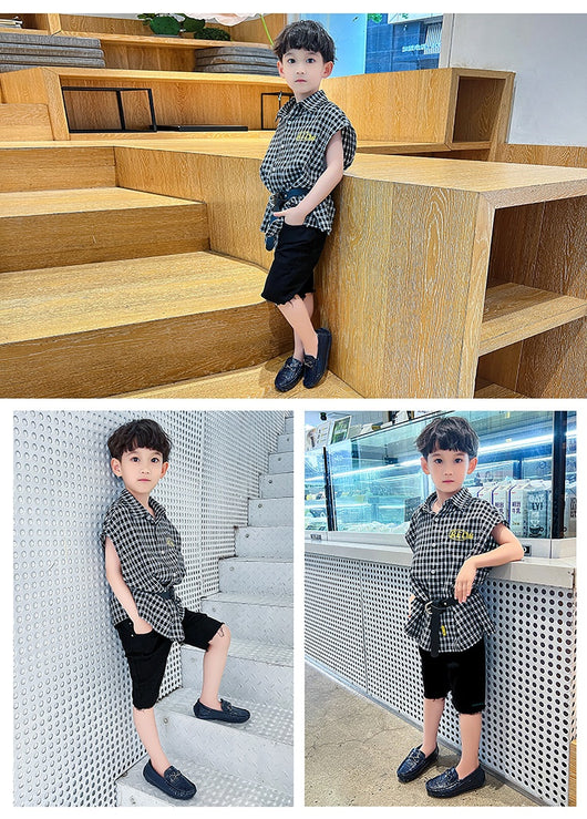 Zapatos de Cuero Estilo Británico para Niños Step On - Image 11