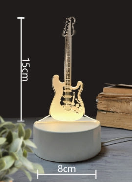 Lámpara LED 3D Nocturna USB - Luz Ambiental para Dormitorio - Image 10