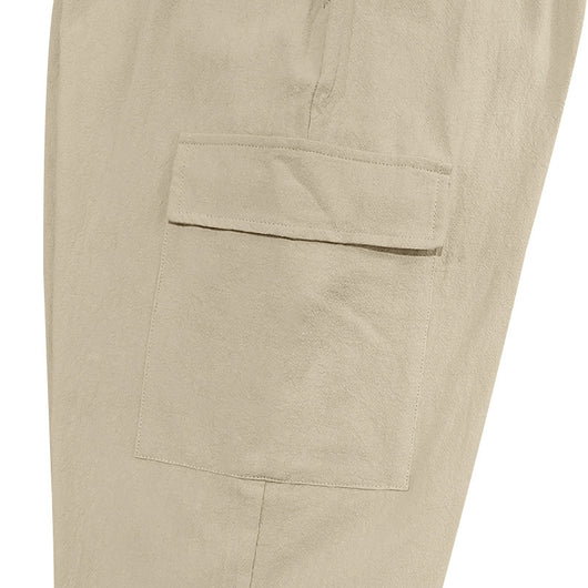 Cardigan Suelto de Lino para Playa - Conjunto Casual de Manga Larga - Image 15