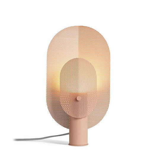 Lámpara de Mesa Nórdica Minimalista con Estructura de Hierro Forjado - Image 11