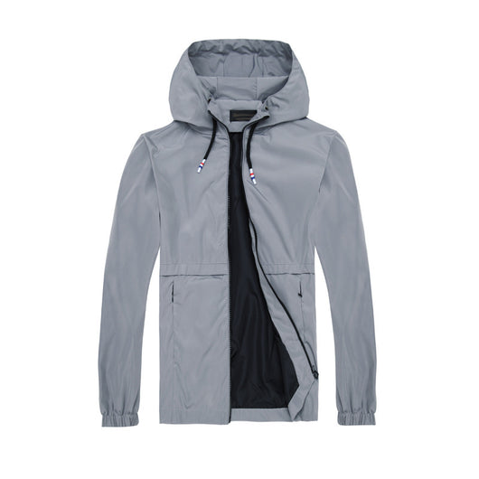 Chaqueta Suelta con Capucha para Hombre - Estilo Moderno y Cómodo - Image 3