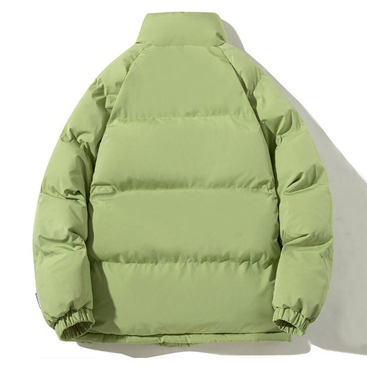 Abrigo de Cuello Alto para Parejas - Chaqueta Térmica Gruesa y Acolchada Unisex - Image 11