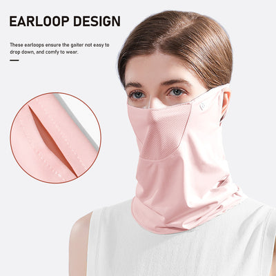 Protector Solar Facial Transpirable con Protección UV - Bandana Deportiva para Mujer - Image 4