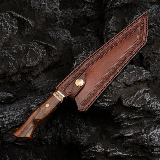 Cuchillo de Chef Profesional Acero Damasco - Image 9