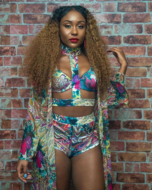 Conjunto de Baño de Tres Piezas con Estampado Digital - Image 8