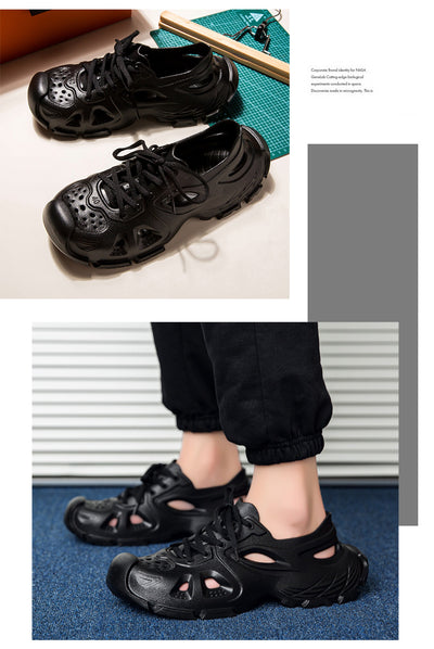 Sandalias Deportivas para Hombre con Cierre de Cordones y Suela Antideslizante - Image 18