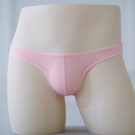 Calzoncillos Hombre Seda Hielo Talle Bajo Cómodos Sin Costuras Efecto Segunda Piel
