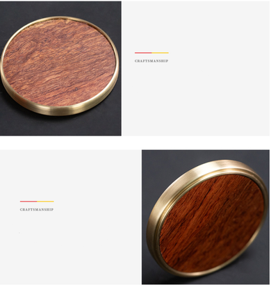 Posavasos Térmico de Cobre y Madera - Image 16